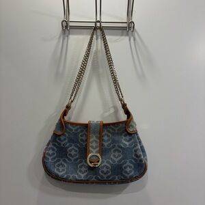 Sandro denim shoulder bag